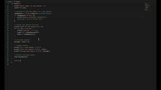 Dynamic Loan Amount Storage using malloc() in C