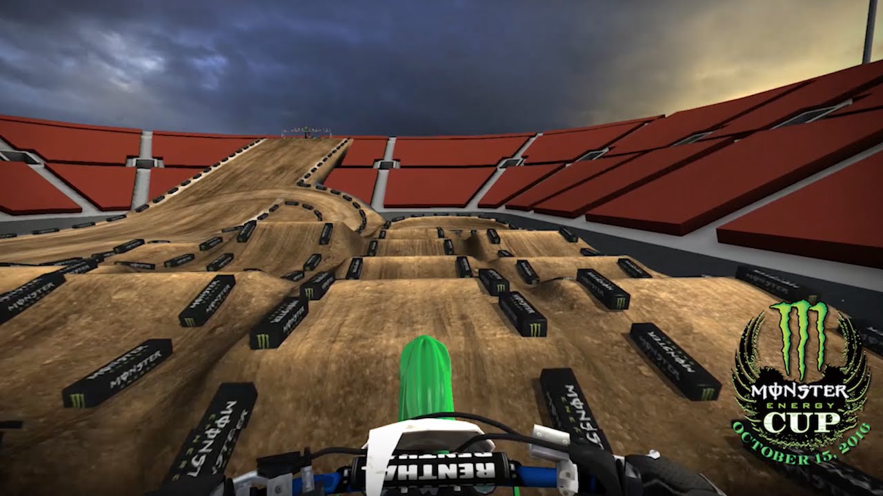 2016 Monster Energy Cup Track Preview - YouTube