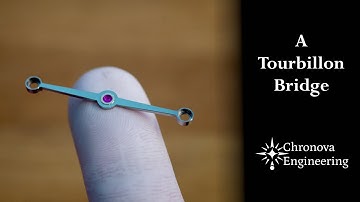 Watchmaking: Making a Tourbillon Bridge, Click & Clickspring
