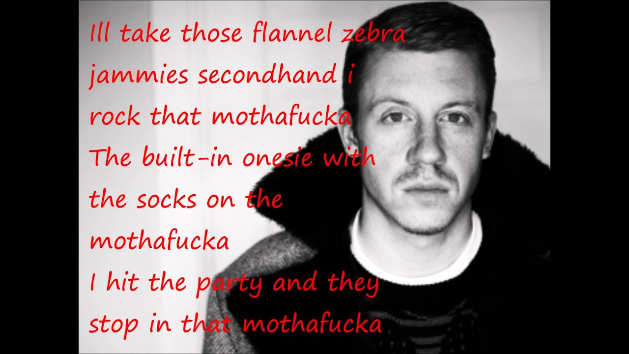 macklemore feat-wanz thrift shop lyrics - YouTube