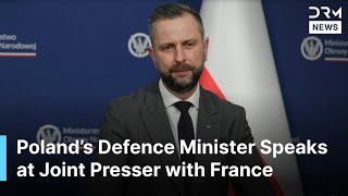 Pełne Uwagi Minister Obrony Polski Wygłasza Mocne Przemówienia Na Wspólnej Konferencji Prasowej Z Francją Ac1B