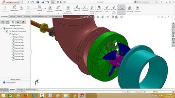 SolidWorks Tutorial: Design and Assembly of Kaplan Turbine Part 1