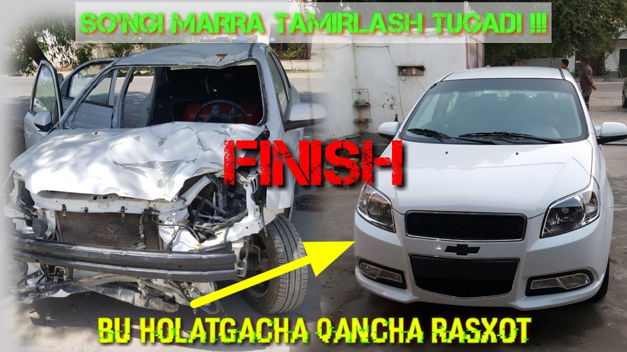 QANCHA RASXOD KETDI NEXIA 3 TAYYOR FINISH. EGALARIGA YOQTIMI  ???