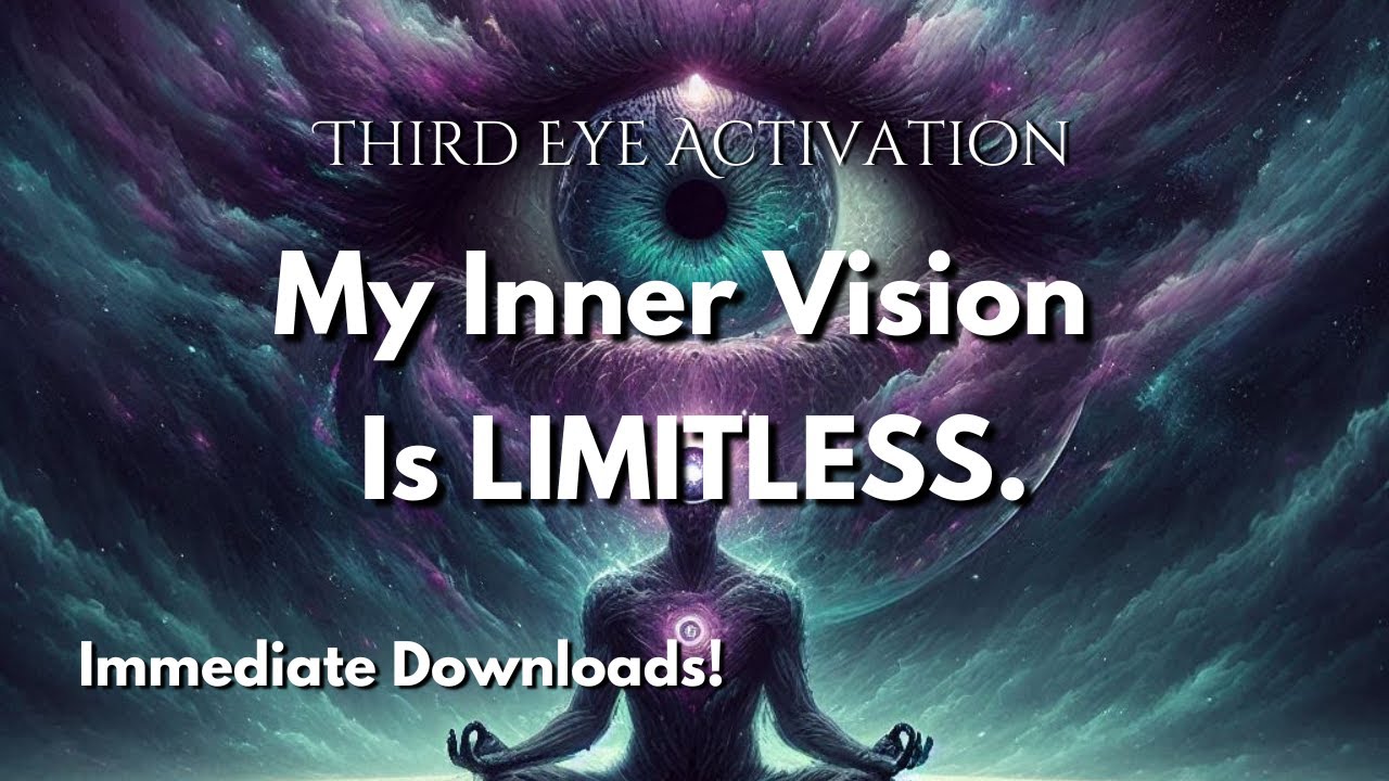 Third Eye Activation | My Inner Vision Is LIMITLESS.