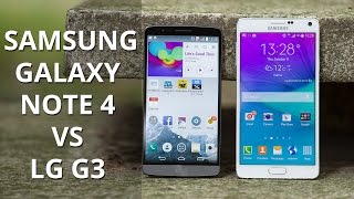 Samsung Galaxy Note 4 vs LG G3 screenshot 5