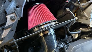 How to install CTS turbo air intake system for Audi A4 or A5 b9 DIY   