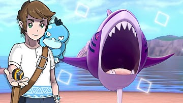 Live Full Odds Shiny Sharpedo in the Isle of Armour After 117 Encounters - Pokemon SWSH DLC