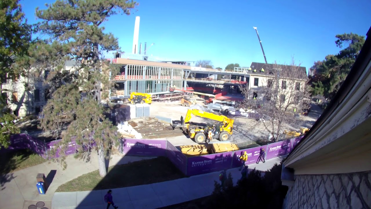 Seaton Hall / Regnier Hall Time Lapse