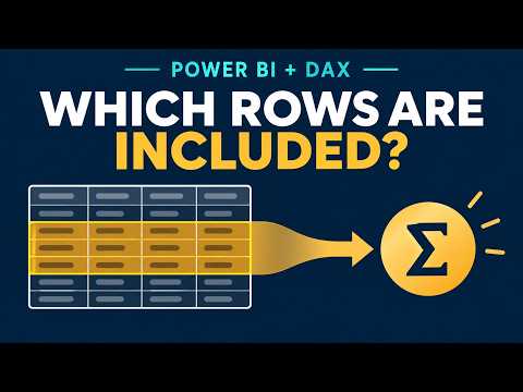 DAX SUM and Filter Context: Why Your Total Changes