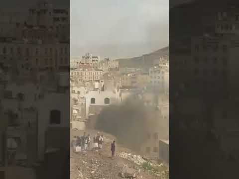 معركة طاحنة بالقذائف والصواريخ بعد خلاف على حوش منزل بالعاصمة صنعاء