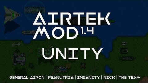 Rusted Warfare - Airtek Mod 1.4: Unity [Trailer]