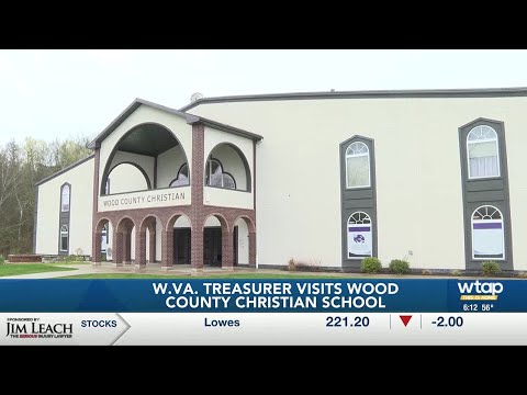 West Virginia state treasurer visits Wood County Christian School