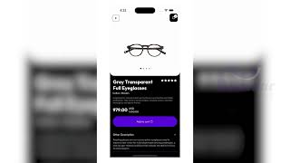 Next-Level Eyewear Shopping: Virtual Try-On Mobile App | AR Mobile App Development | DSIMILAR TOOLS screenshot 3