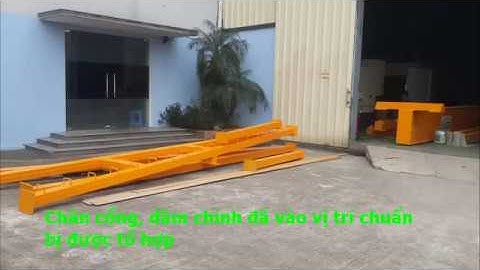 Video cổng trục dầm đơn 3 tấn, 5 tấn