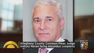 Allegheny County Common Pleas Judge Anthony Mariani facing over 60 misconduct complaints