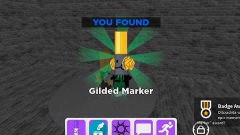 How to get GILDED marker in FIND THE MARKERS Roblox [ Updated 2025 ]