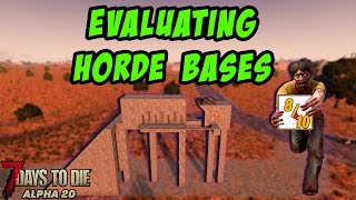 The BEST horde base... evaluation framework (7 Days to Die: Alpha 20) screenshot 1