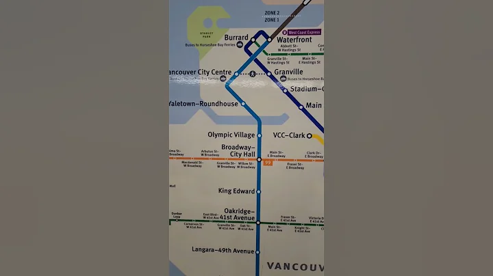 Vancouver SkyTrain Map Exploration: Where Can We Go?
