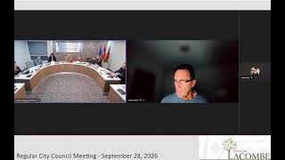 Regular City Council Meeting - September 28, 2026
