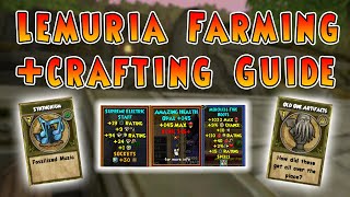 Wizard101: Lemuria Farming and Crafting Guide (Supreme Wands, Gear, Jewels, Spellements)