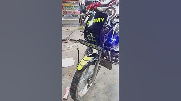 #sort Splendor bike full modified #youtube #sameer #artist