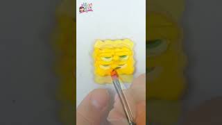 Bob Esponja de Arcilla Polimérica - Polymer Clay