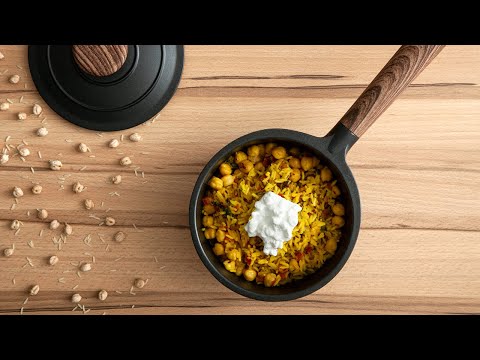 Βίντεο: Πώς να μαγειρεύετε ρεβίθια με σολομό, λαχανικά και κάρυ