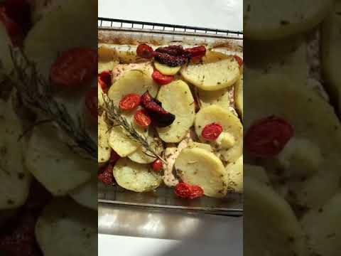 دجاج يوناني بالليمون سهلة التحضير 