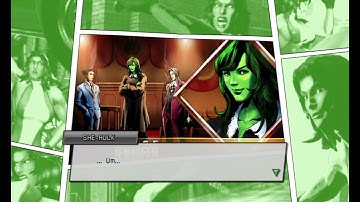 She-Hulk -  Arcade Mode Ending - Marvel vs Capcom 3: Fate of Two Worlds (UNEDITED)