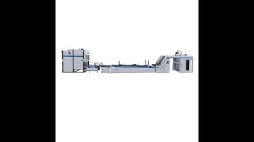 2200 Large size Innovo automatic flute litho high speed intelligent laminating machine