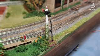 Dapol N gauge signal added to Nowhere ville. It could be a sign.....