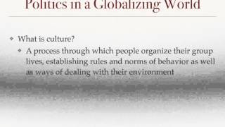 Intro to Global Politics Part I