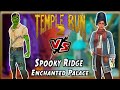Guy Dangerous Frankeguy VS Sara Banyan | Spooky Ridge VS Enchanted Place Temple Run 2