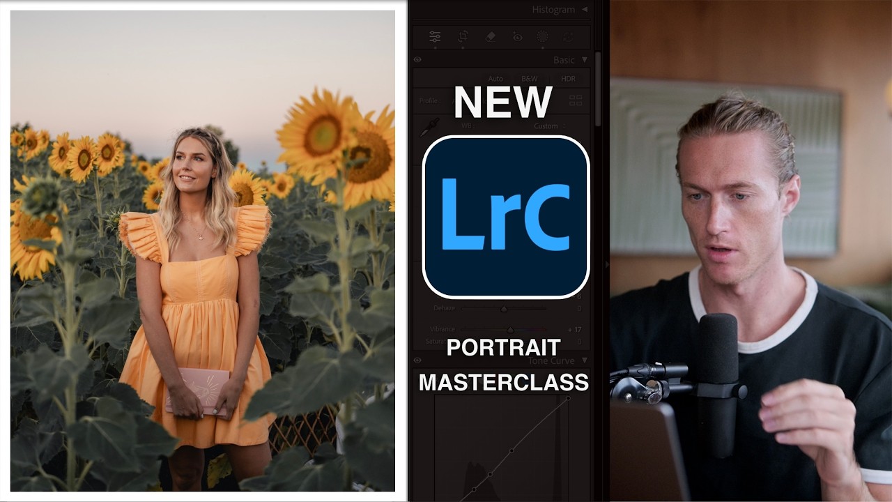 Portrait Editing Master Class in 13 MINUTES - MUST KNOW Tips In Adobe Lightroom