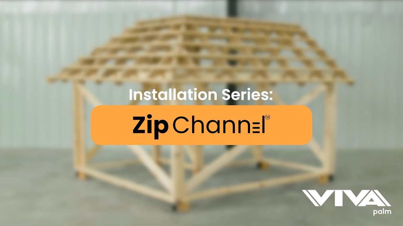 Zip Track Installation Zip Channel ™️ Installation | VIVA® - YouTube