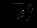 Fourier Drawing of Japan Map #space #fourier  #japan  #map #shorts