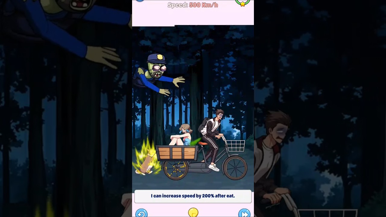 Brain teaser|Level 65|help them reach a speed of 1000km\h to escape from the monster#games#gameplay