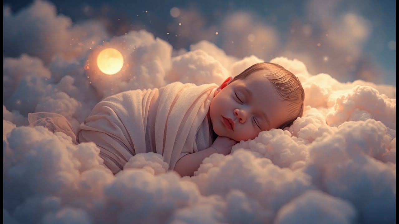 Soft Guitar Lullaby for Babies  Calm Sleep Music