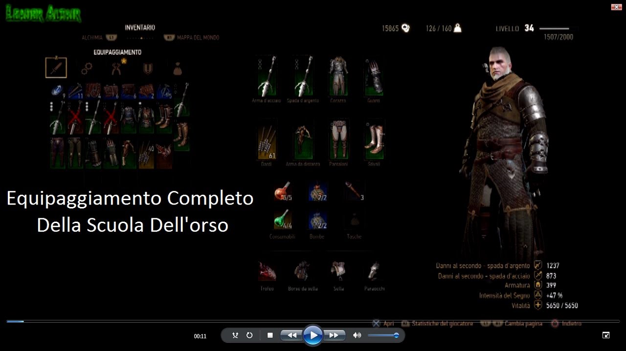 The Witcher 3 Scuola Dell Orso