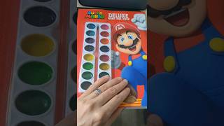 Super Mario Bros Deluxe Paint Book with Mario and Luigi #supermariobros #supermario #luigi