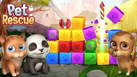 CAN I RESCUE THESE PETS? Pet Rescue Saga Gameplay Walkthrough (Android, iOS)