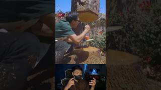 You Thought This Brother Was Painting A Tree But Turns Out Hes Not 