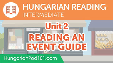 Hungarian Intermediate Reading Practice - Reading an Event Guide