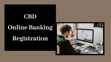 Commercial Bank of Dubai Online Banking Registration