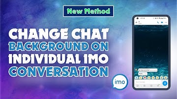 How to Change Chat Background on Individual Imo Conversation 2024 | Skill Wave