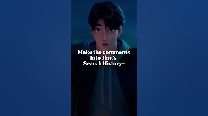 Turn the comments into Jinu’s search history (I’m excited to see this-) #kpopdemonhunters #jinu