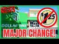 DOLLAR TREE MAJOR CHANGE  Dollar Tree Is Increasing 125 Prices  dollartreetoday