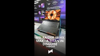 MSI Raider 16 HX MAX Hands on