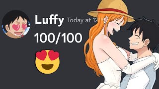 If The Strawhats Rated Their Marriage Pics...
