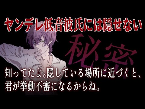 【女性向けボイス】ヤンデレ低音彼氏に隠していたことがバレバレで……。【バイノーラルシチュエーション/ASMR】